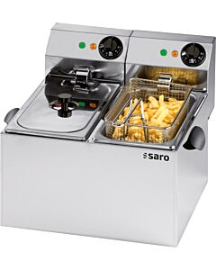 SARO Friteuse model PROFRI 44, 172-2040, 230V - 2x2000W