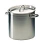 Kookpan Bourgeat, Excellence, RVS, 24(h)x24(Ø)cm, 10,8L, ook inductie, Deksel: K834