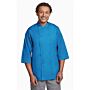 Chef Works unisex koksbuis blauw M, Borstomvang: 102-107cm