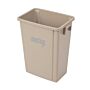 Jantex recyclebak beige 56L, 58,3(h) x 31,8(b) x 43,9(d)cm