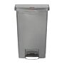 Rubbermaid Slim Jim pedaalemmer grijs 50L