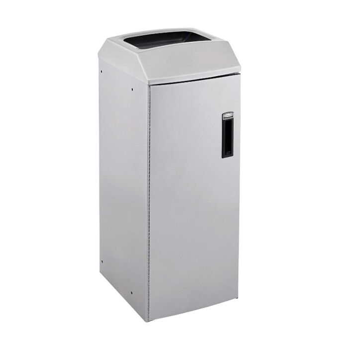 Recycling station-1 Waste, Rubbermaid, model: VB 205985, mat RVS