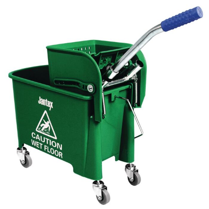 Mopemmer met wringer groen Jantex, 20 liter