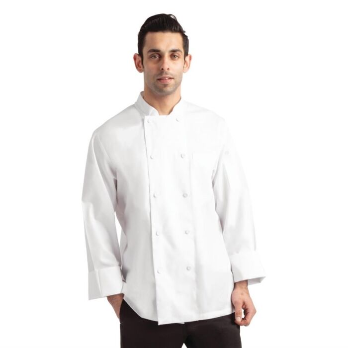 Chef Works Calgary Cool Vent unisex koksbuis wit XXL, Borstomvang: 132-137cm