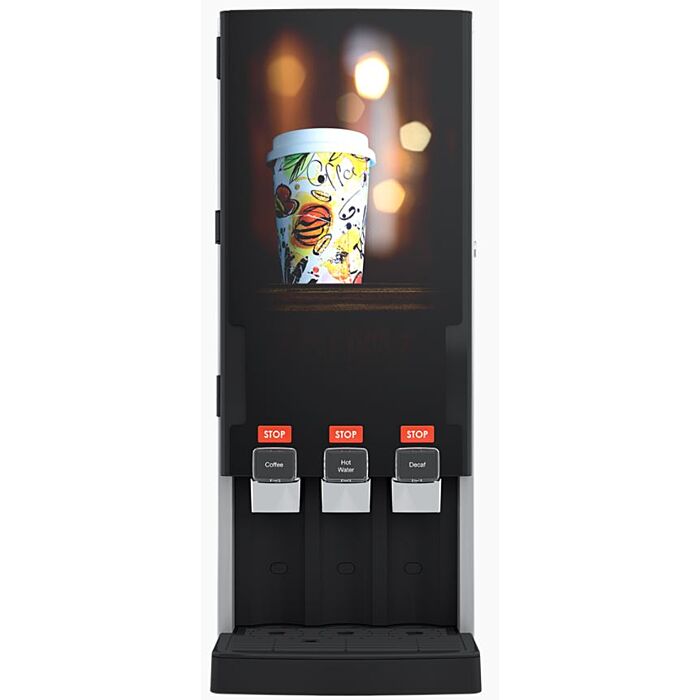 Koffiezetautomaat Bravilor, Rivero Turbo 203, 230V, 3510W, 319x538x(H)812mm