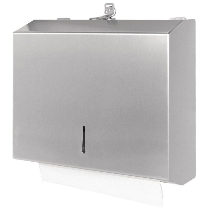 Handdoekdispenser Jantex, 26(b)x28,5(h)x11(d)cm, voor handdoeken zie: CF796, GD832 en DL923                           