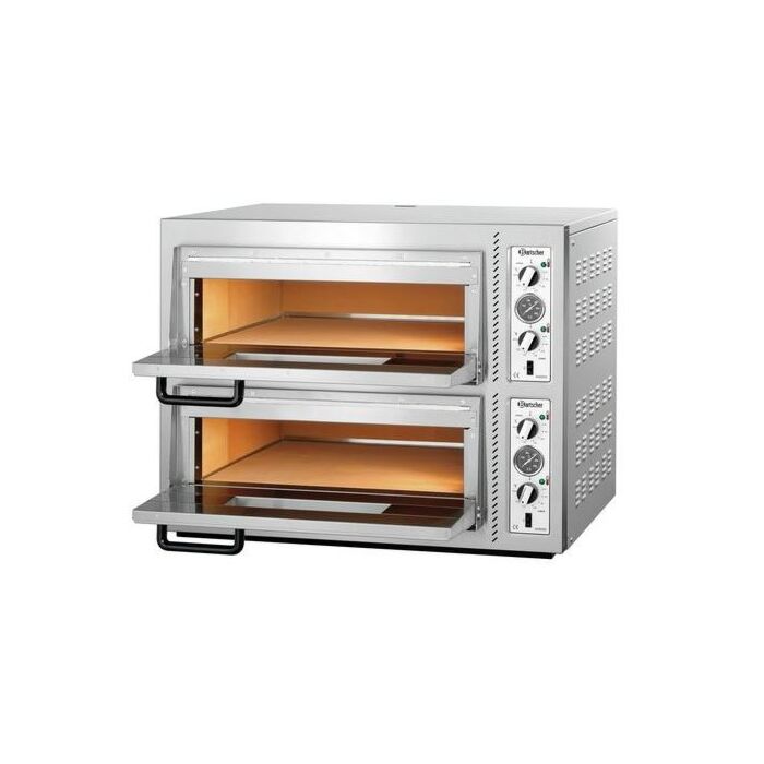 Pizza Oven Bartscher, 8x30cm pizza, 93(b)x73(h)x84(d), 400V/10kW