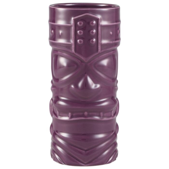 Tiki beker paars 400 ml, doos van 4 stuks