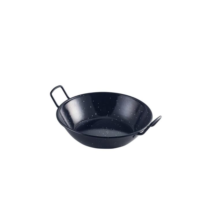 Emaille wokpan 22 cm 1000ml, doos van 6 stuks