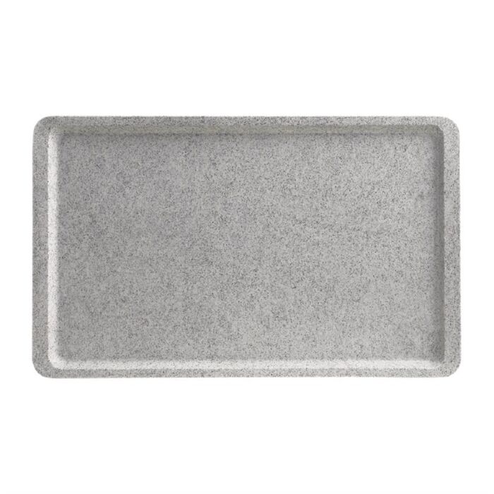 Cambro Versa polyester dienblad glad 53 x 32,5cm graniet